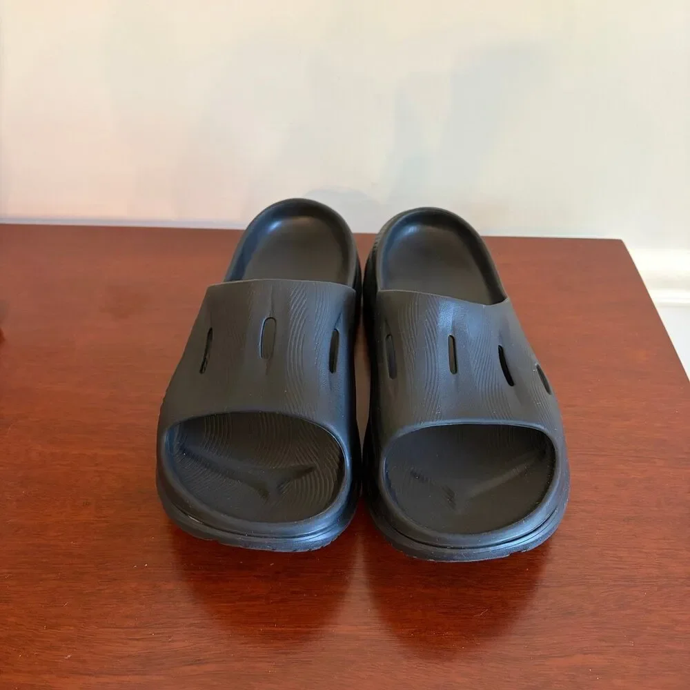 Hoka One One Ora Recovery Slide 3 Black Mens Size 12 US